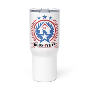 Travel mug with a handle